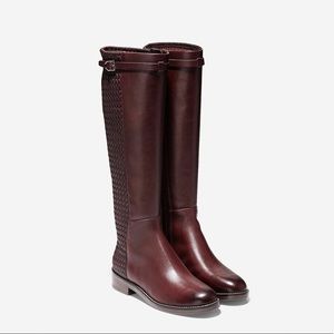Lexi Grand Stretch Strap Boot- Cordovan
